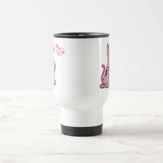 Rainbow Scooby-Doo Reisebecher (Mittel)