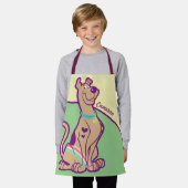 Rainbow Scooby-Doo Schürze (Getragen)