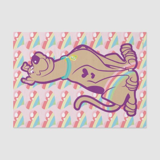 Rainbow Scooby-Doo Seidenpapier (Vorderseite)