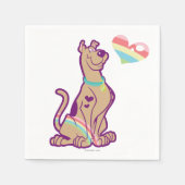 Rainbow Scooby-Doo Serviette (Vorderseite)
