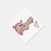 Rainbow Scooby-Doo Serviette (Ecke)