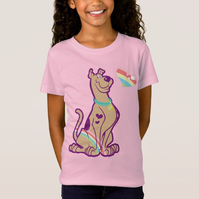 Rainbow Scooby-Doo T-Shirt (Vorderseite)