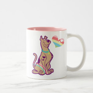 Rainbow Scooby-Doo Zweifarbige Tasse