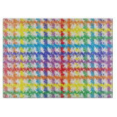 Rainbow Scratch Cutting Board Schneidebrett (Vorderseite)