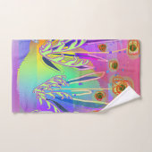 Rainbow Scribbloms Badhandtuch Set (Handtuch)