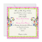 Rainbow-Scrollblatt-Damastenhochzeit