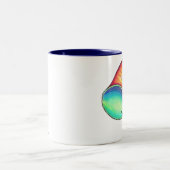 Rainbow Seashell Tasse (Mittel)