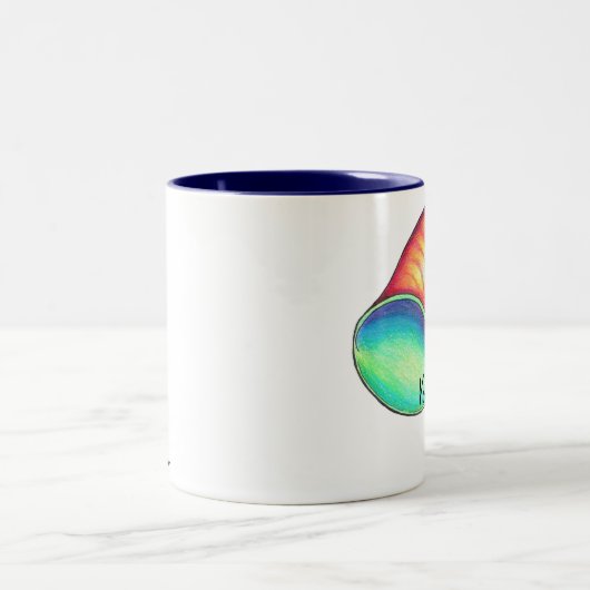 Rainbow Seashell Tasse (Mittel)