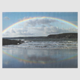 Rainbow Seaside 20x30 Decoupage Tissue Paper Seidenpapier