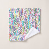 Rainbow Seaweed  Badhandtuch Set (Waschlappen)