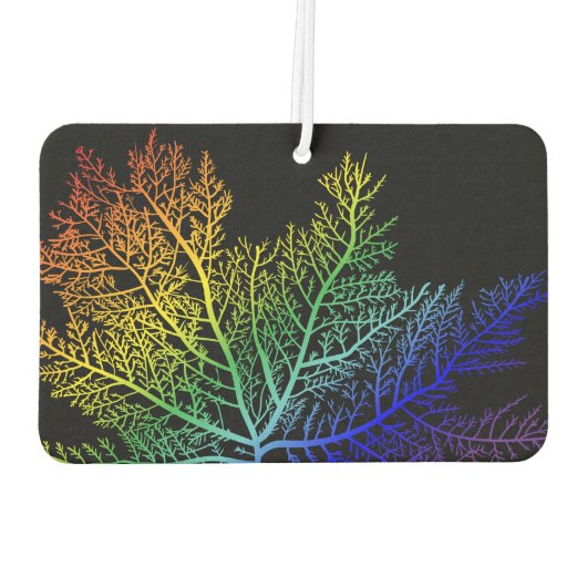 Rainbow Seaweed Pride Air Freshener Autolufterfrischer (Rückseite)