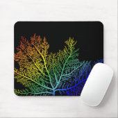 Rainbow Seaweed Pride Mouse Pad Mousepad (Mit Mouse)