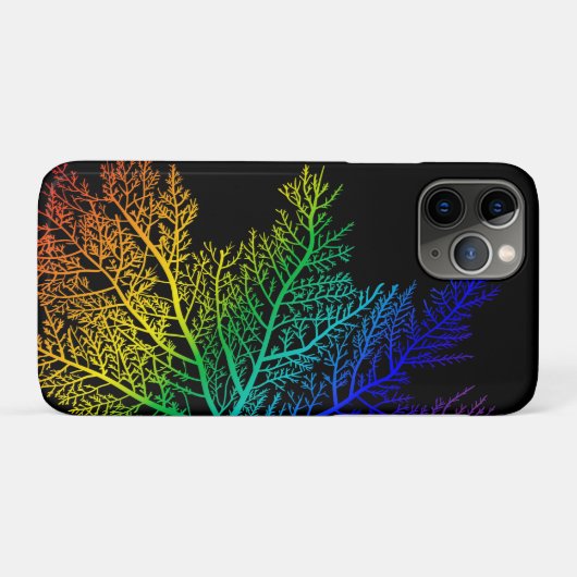 Rainbow Seaweed Pride Phone Case - Lebhaftes LGBTQ (Rückseite (Horizontal))