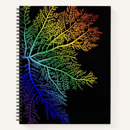 Rainbow Seaweed Pride Spiral Notebook Notizblock (Vorderseite)