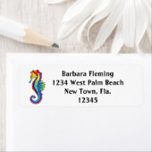 Rainbow-Seepferd-Rücksendeadresse (Insitu)