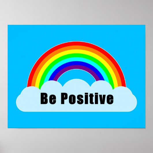 RAINBOW - Sei positiv Poster (Vorne)
