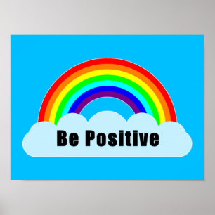 RAINBOW - Seien Sie postiv Poster