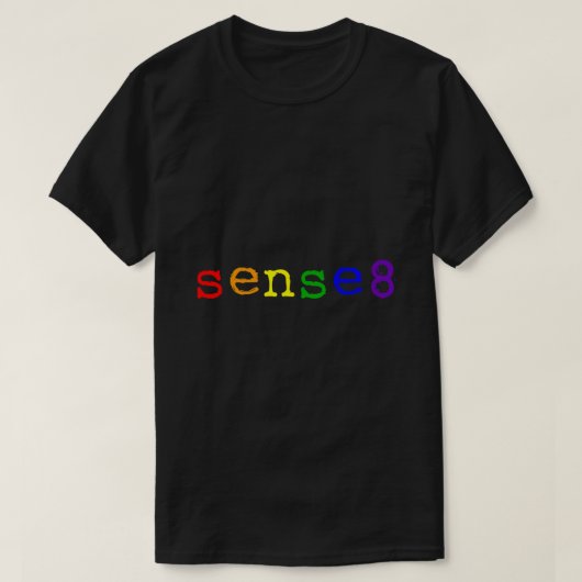 Rainbow Sense8 Logo Essential T - Shirt (Design vorne)