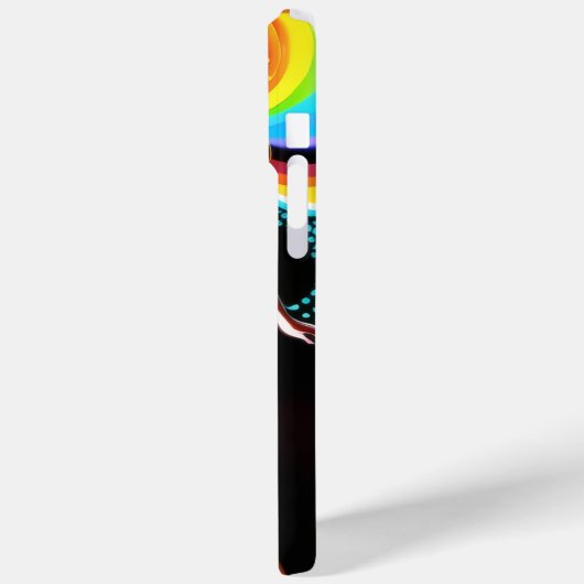 Rainbow Serenity iPhone/iPad Gehäuse Case-Mate iPhone Hülle (Rückseite / Links)