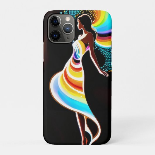Rainbow Serenity iPhone/iPad Gehäuse Case-Mate iPhone Hülle (Rückseite)