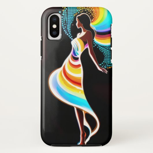 Rainbow Serenity iPhone/iPad Gehäuse Case-Mate iPhone Hülle (Rückseite)
