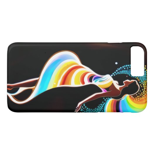 Rainbow Serenity iPhone/iPad Gehäuse Case-Mate iPhone Hülle (Rückseite (Horizontal))