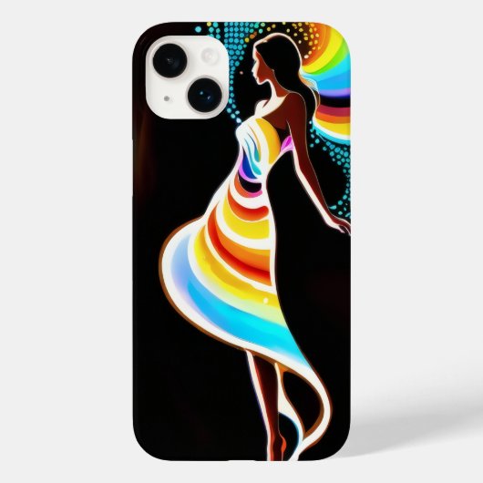 Rainbow Serenity iPhone/iPad Gehäuse Case-Mate iPhone Hülle (Rückseite)