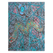 Rainbow Serpent Aborigine Art Tableclout Tischdecke (Vorderseite)