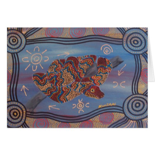 RAINBOW SERPENT DREAMING (Vorderseite (Horizontal))