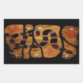 Rainbow Serpent Dreaming Stickers (Vorderseite)