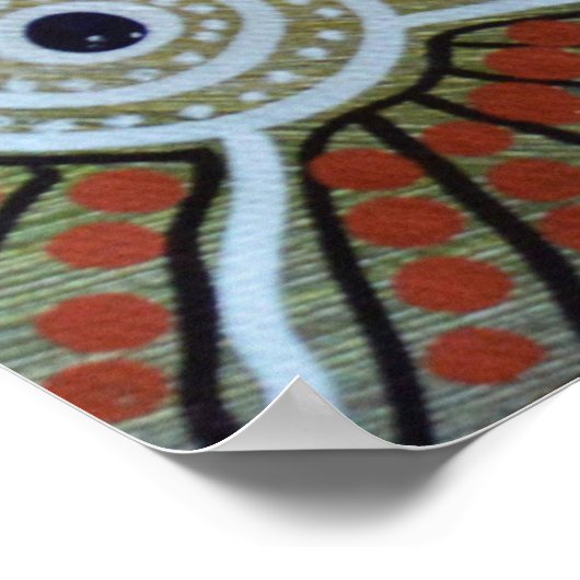 Rainbow Serpent Poster (Ecke)