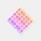 Rainbow Serviette (Ecke)