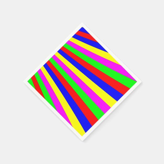 Rainbow Serviette (Ecke)