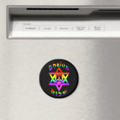 Rainbow Shalom Magnete Magnet (In Situ (Geschirrspüler))