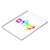 Rainbow Shalom Notizblock (Linke Seite)
