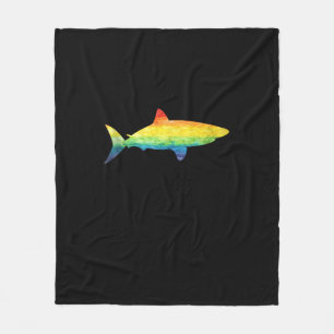 Rainbow Shark Gay Pride Flag LGBT LGBTQ Tank Top Fleecedecke