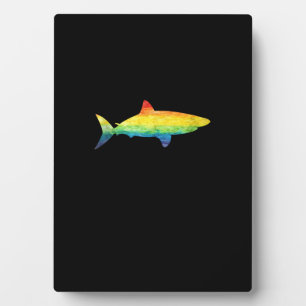 Rainbow Shark Gay Pride Flag LGBT LGBTQ Tank Top Fotoplatte