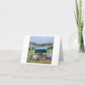 Rainbow Sheep blank cards Dankeskarte (Vorderseite)