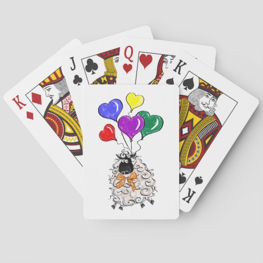 Rainbow Sheep Classic Spielkarten (Rückseite)