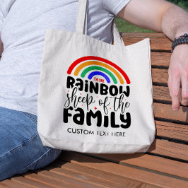 RAINBOW SHEEP DER FAMILIE TRAGETASCHE