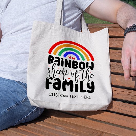 RAINBOW SHEEP DER FAMILIE TRAGETASCHE