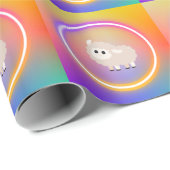 Rainbow Sheep Packpapier (Rolleneckpunkt)
