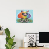 Rainbow Sheep Poster (Heimbüro)