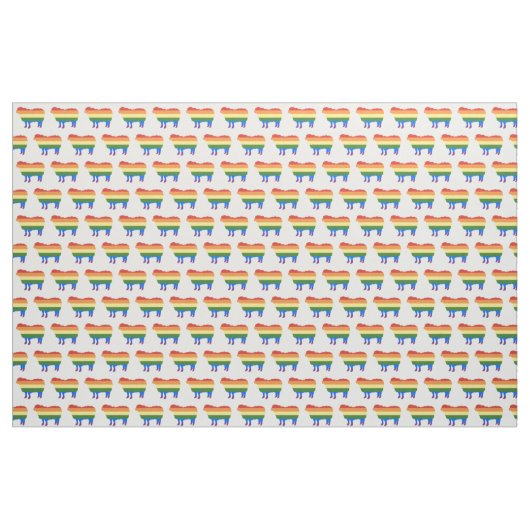 Rainbow Sheep Stoff (Yard (91,4 cm))