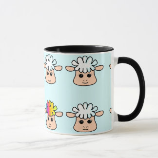 rainbow sheep tasse