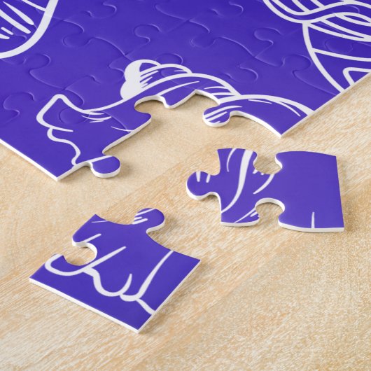 Rainbow Shellfish Muster 20" x 30" Puzzle (Seite)