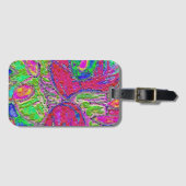 Rainbow Sherbert Gepäckanhänger (Vorderseite (Horizontal))