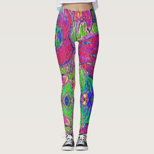 Rainbow Sherbert Leggings (Vorderseite)