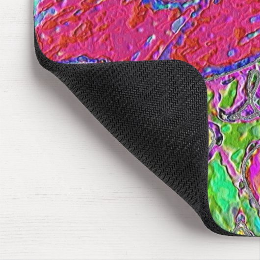 Rainbow Sherbet Foiled Mousepad (Ecke)