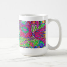 Rainbow Sherbet Foiled Tasse